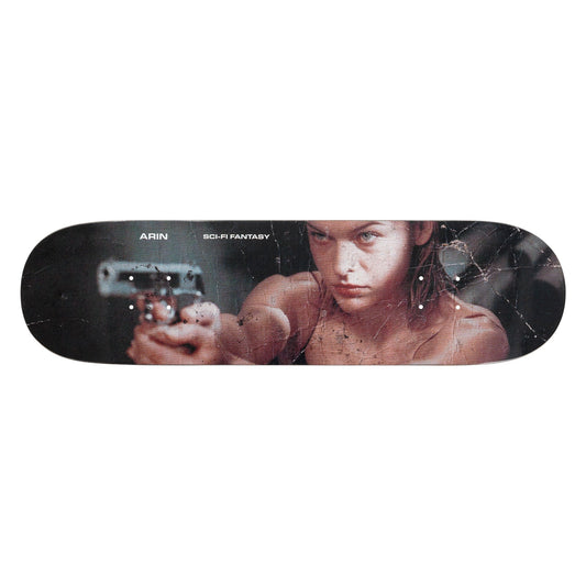Sci-Fi Fantasy Skateboard Deck Arin Evil 8.25