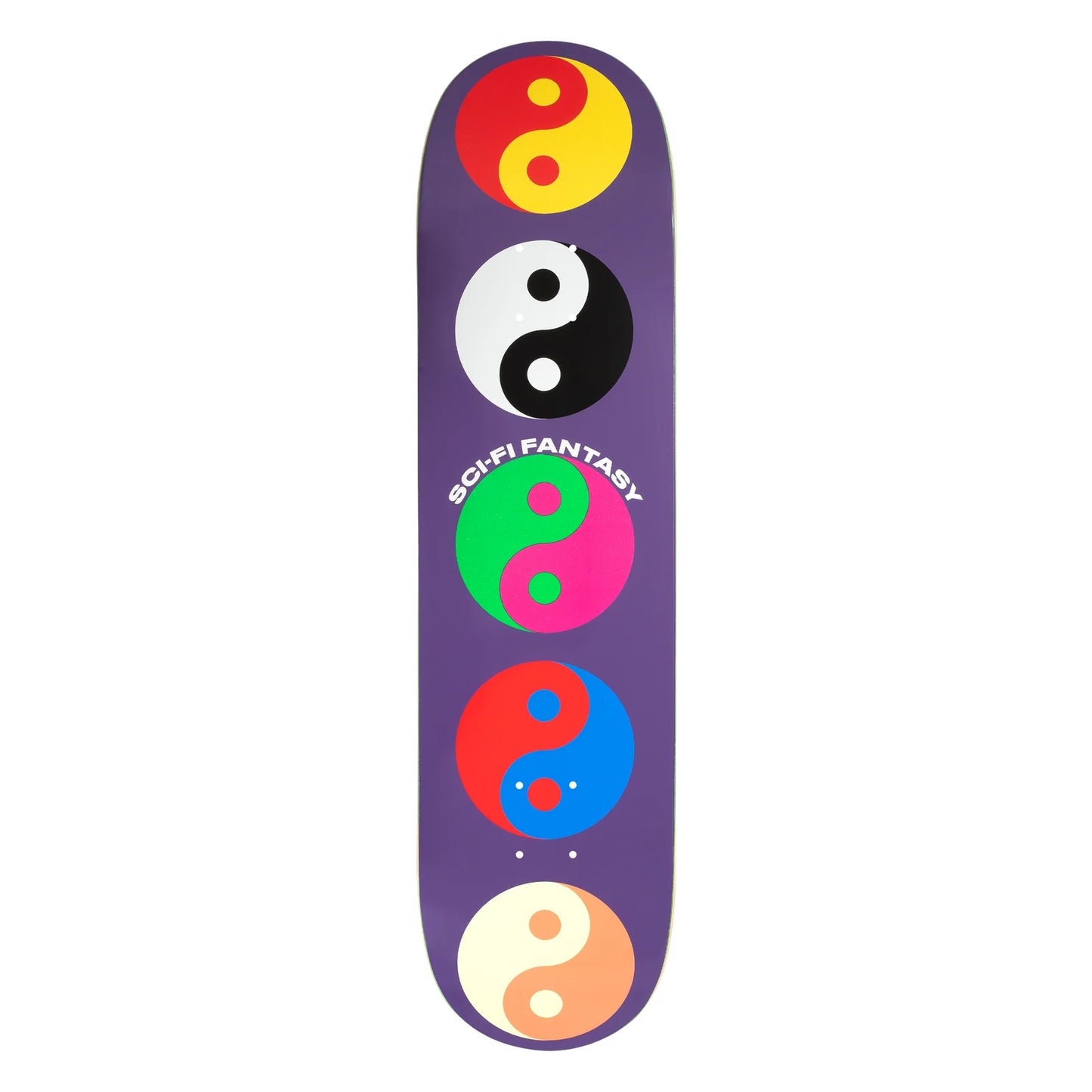 Sci-Fi Fantasy Skateboard Deck Yin Yang 8.38