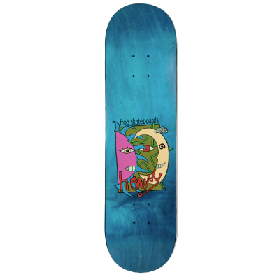 Frog Skateboard Deck Dustin Henry Sun Star Moon 8.5
