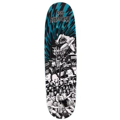 Metal Skateboard Deck Ben Raybourn KTCM 8.75