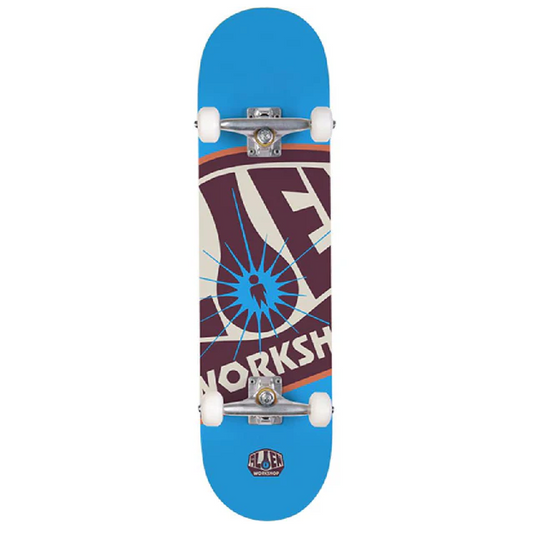 Alien Workshop Complete Skateboard OG Logo Blue 8.0