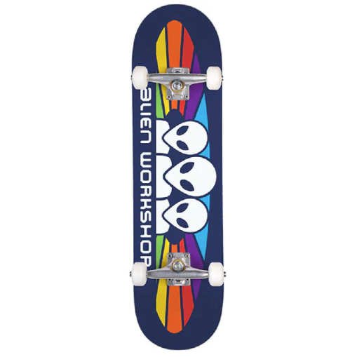 Alien Workshop Complete Skateboard Abduction Navy 8.0