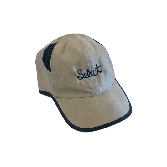 Select Hat Script Logo Off White Navy