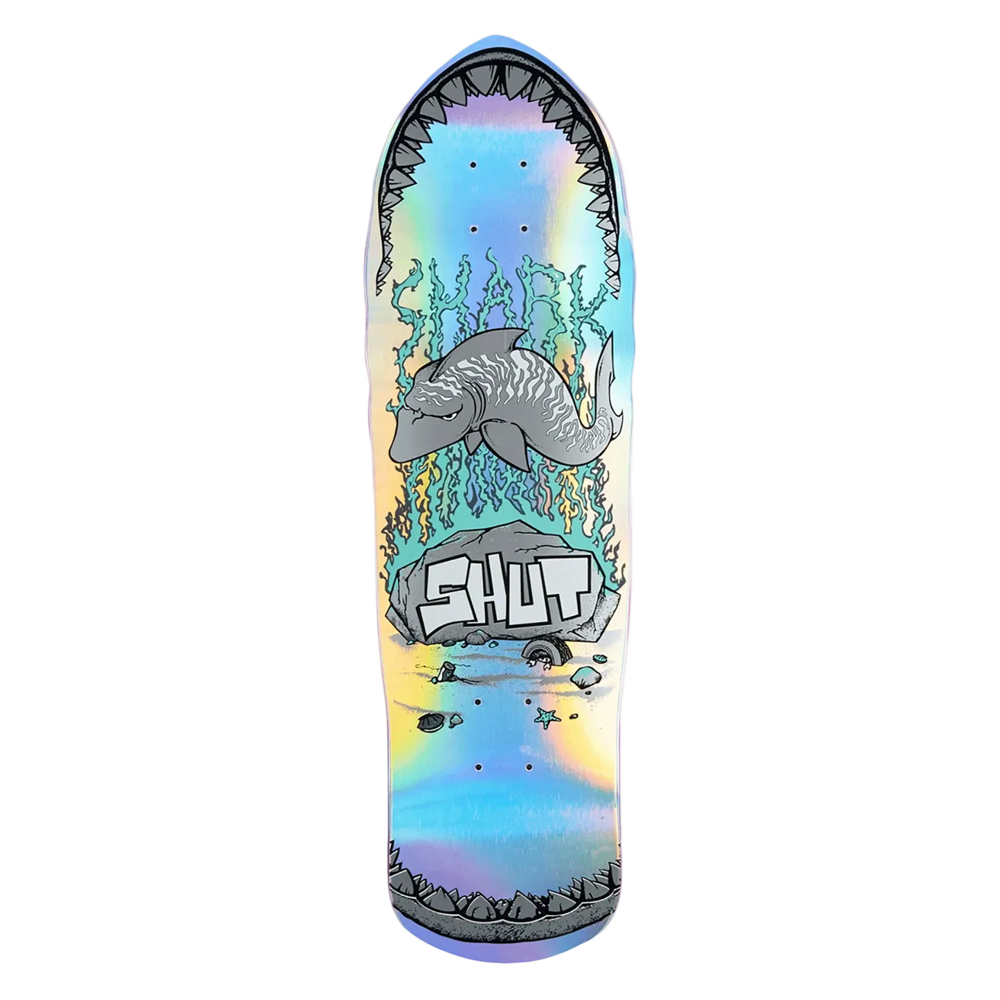 Shut Skateboard Deck Speed Shark ex7 Holographic 9.0
