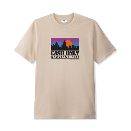 Cash Only Shirt Skyline Tee Sand Brown