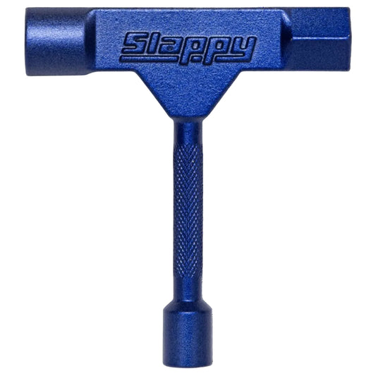Blue Slappy tool on a white background
