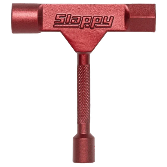 Red tool with 'Slappy' branding on a white background