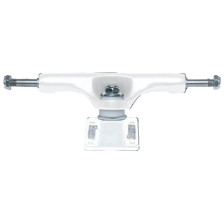 White skateboard truck on a white background
