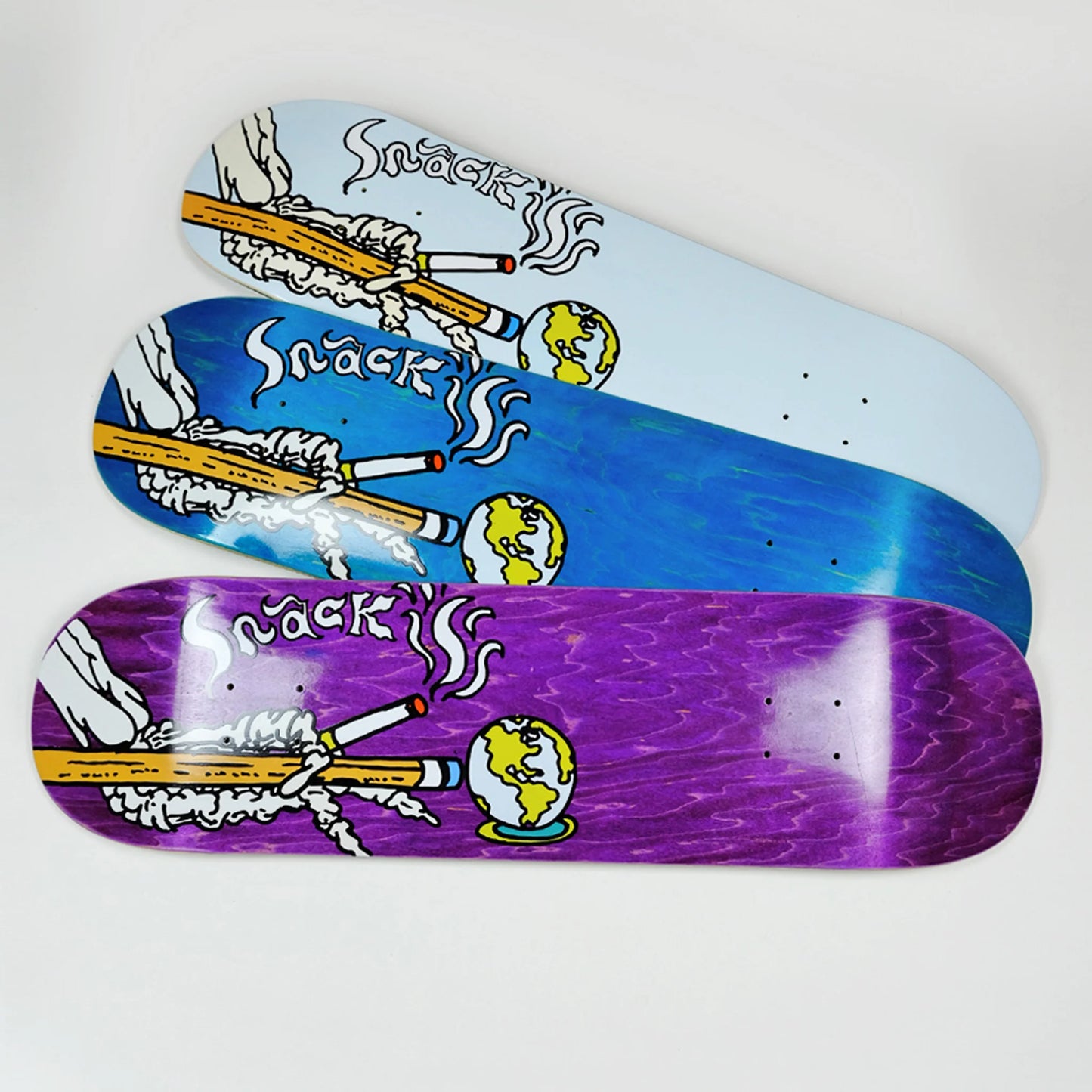 Snack Skateboard Deck Last Game 8.25