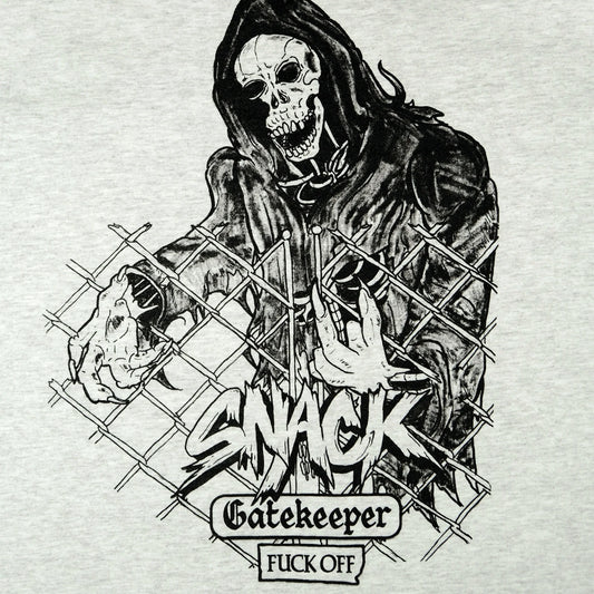 Camiseta negra de especies en peligro de extinción de Snack Skateboards