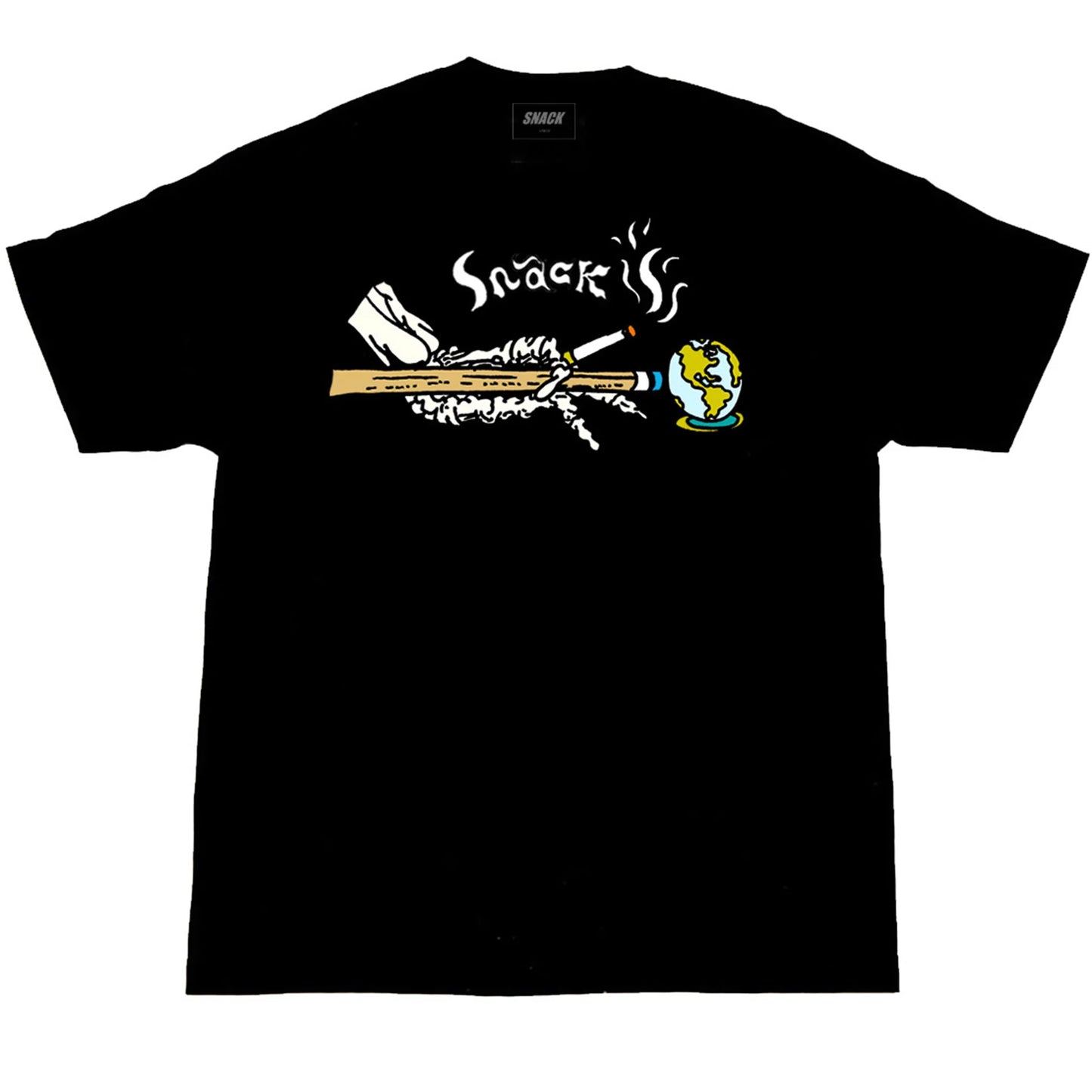 Snack Skateboards Last Game Tee Black