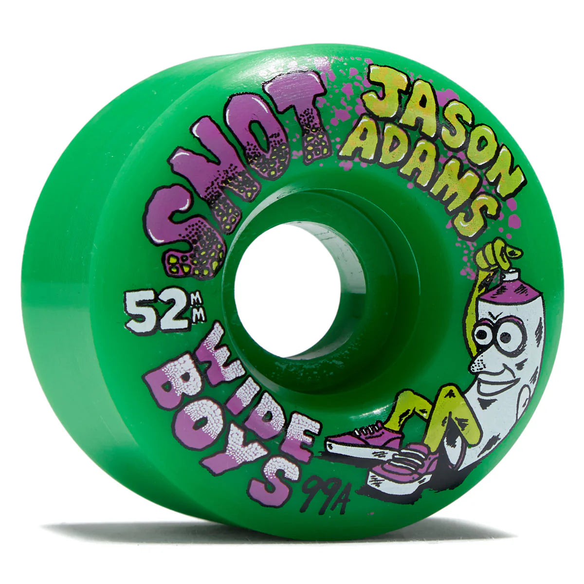 Snot Wheels Adams Wide Boys 52mm 99A Green