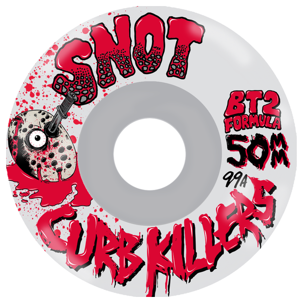 Snot Wheels Curb Killer 50mm 99a Clear