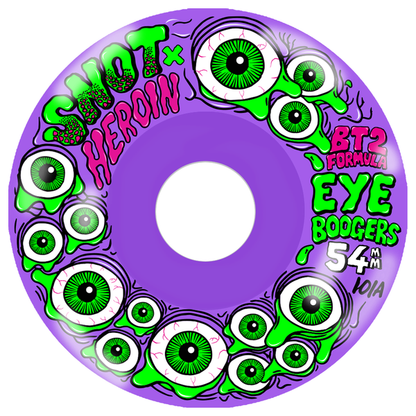 Snot Wheels Eye Boogers 54mm 101a Purple
