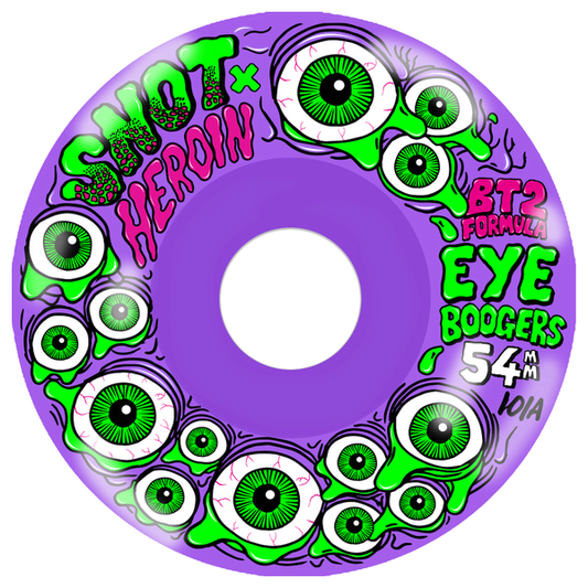 Snot Wheels Eye Boogers 54mm 101a Purple