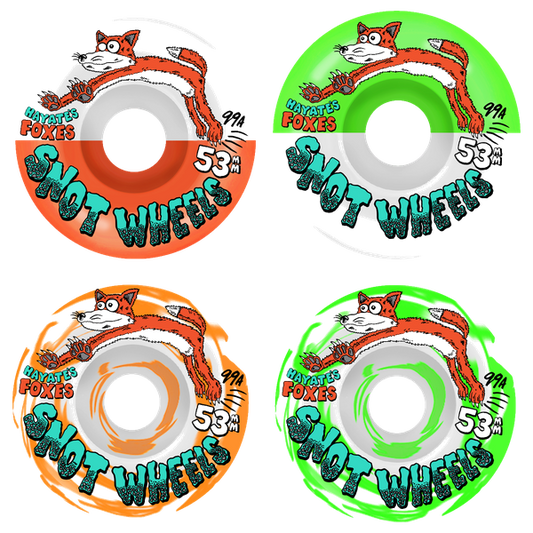 Snot Wheels Kamimura Foxes 53mm 99a Asst