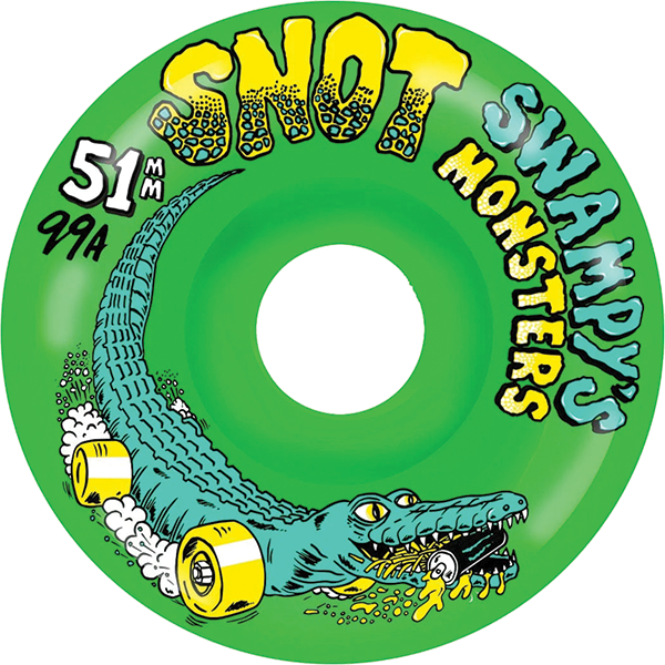 Ruedas Snot Villani Skulls 53 mm 99A Remolino rosa