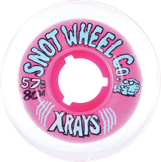Ruedas Snot Villani Skulls 53 mm 99A Remolino rosa