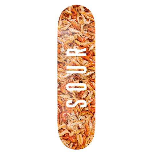 Sour Skateboard Deck Shrimp Army 8.25