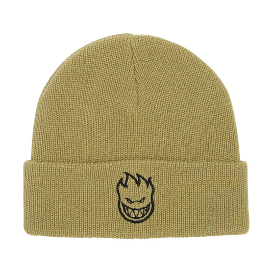 Spitfire Beanie Bighead Cuff Beanie Khaki Black