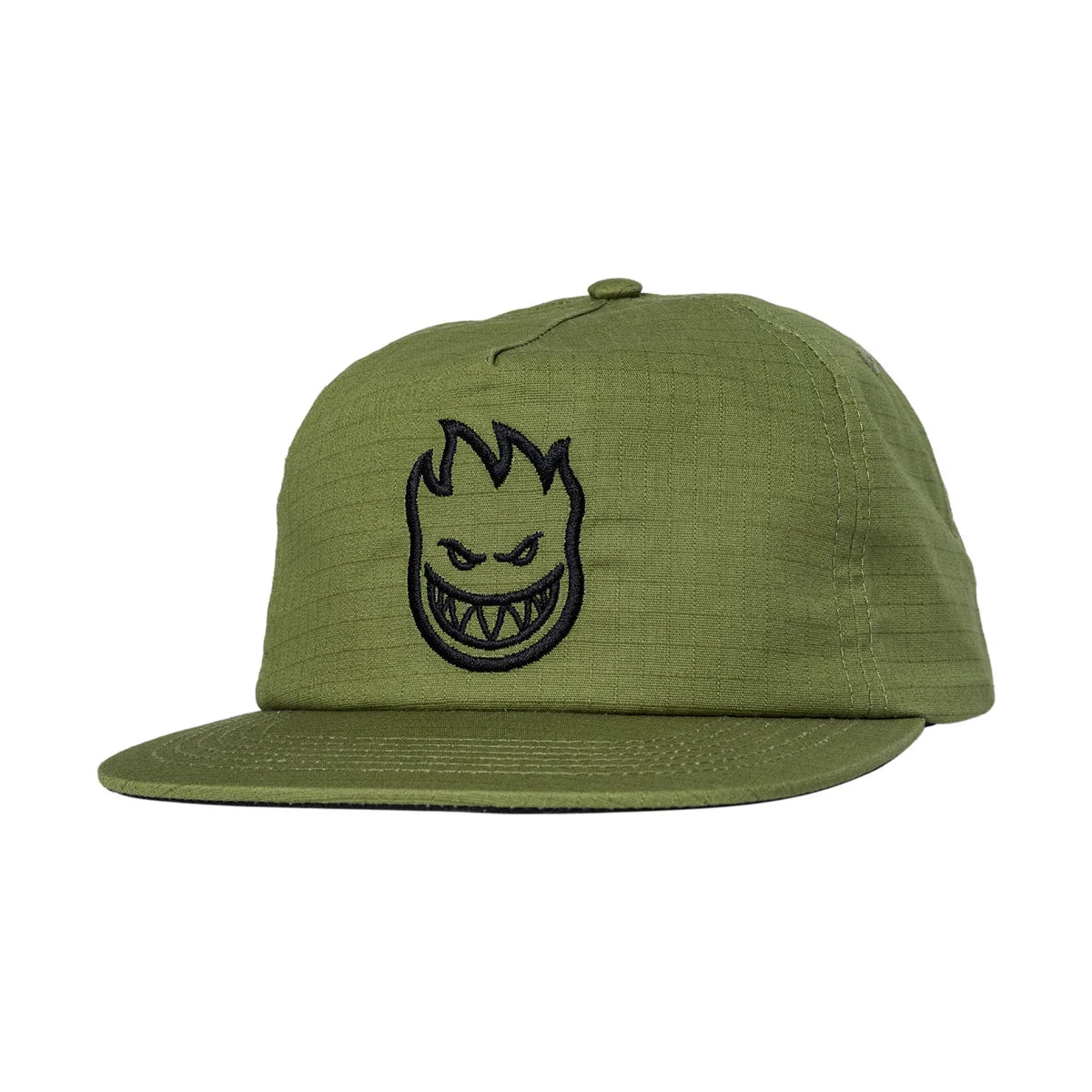 Spitfire Hat Bighead Snapback Ripstop Olive