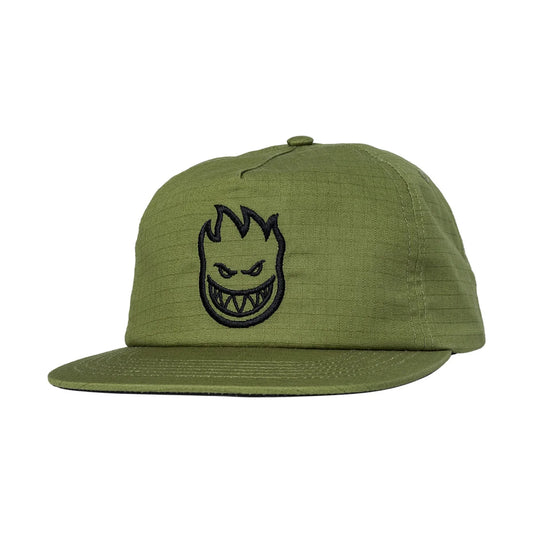 Spitfire Hat Bighead Snapback Ripstop Olive