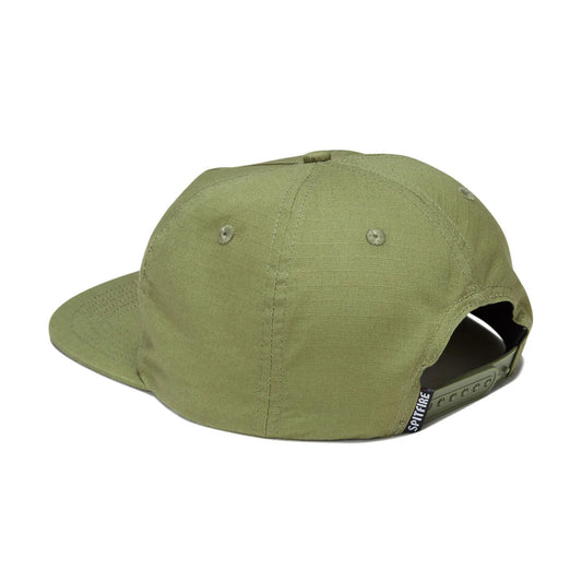 Spitfire Hat Bighead Snapback Ripstop Olive