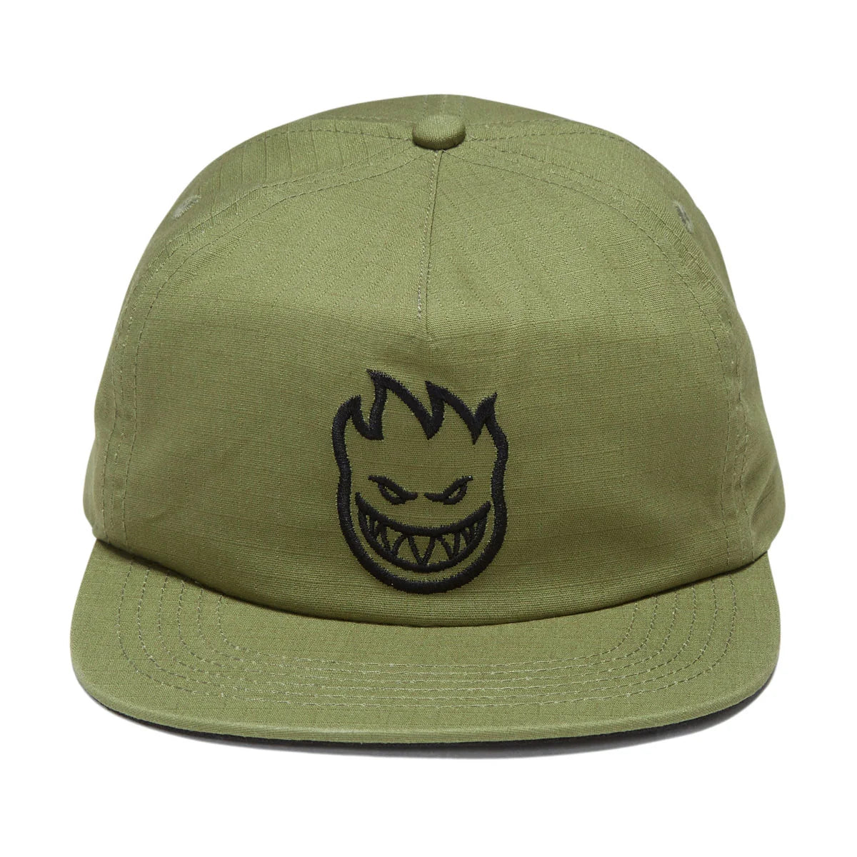 Spitfire Hat Bighead Snapback Ripstop Olive
