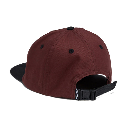 Spitfire Hat Lil Bighead Burgundy Black