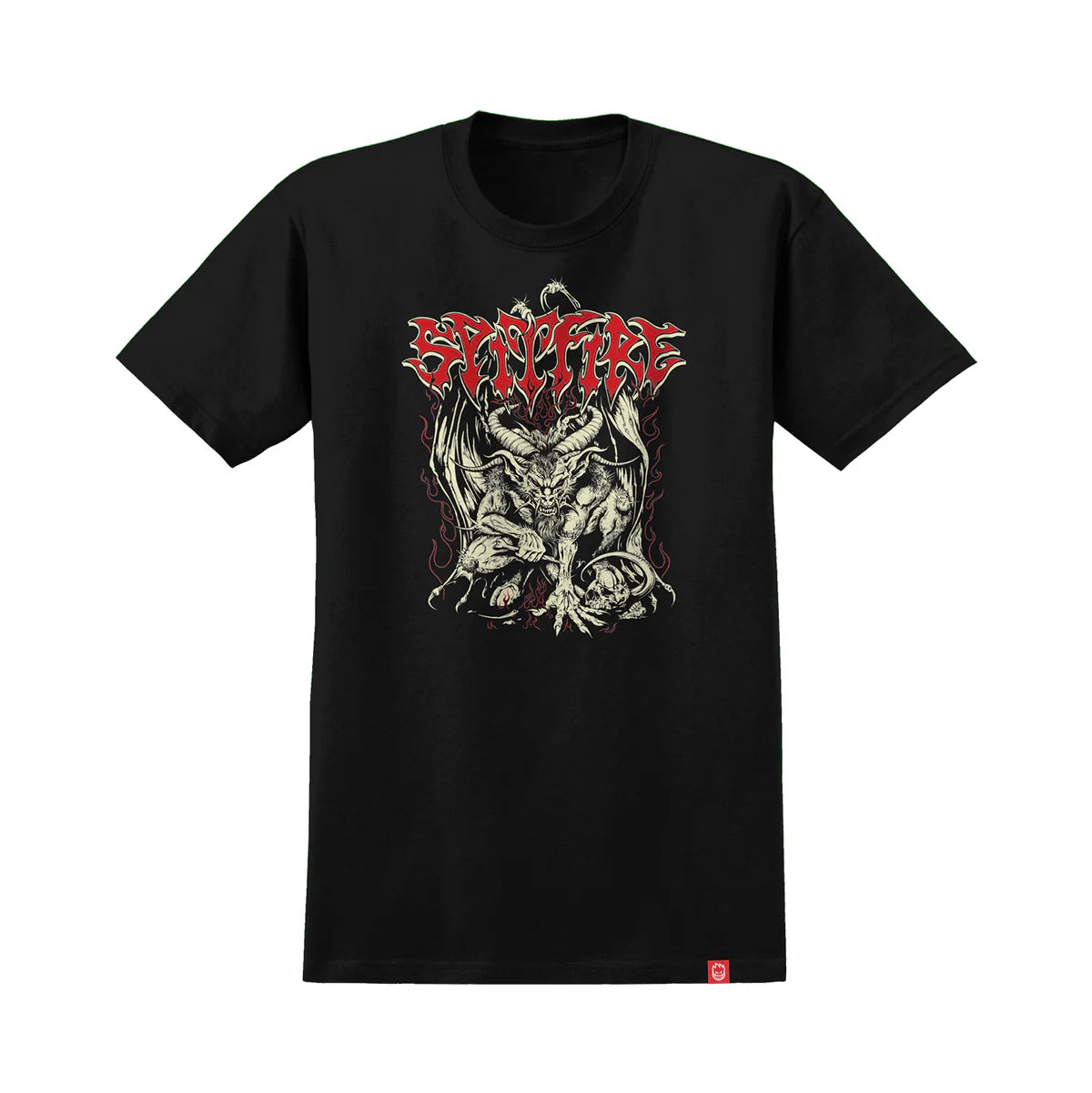 Spitfire Shirt Demon Black