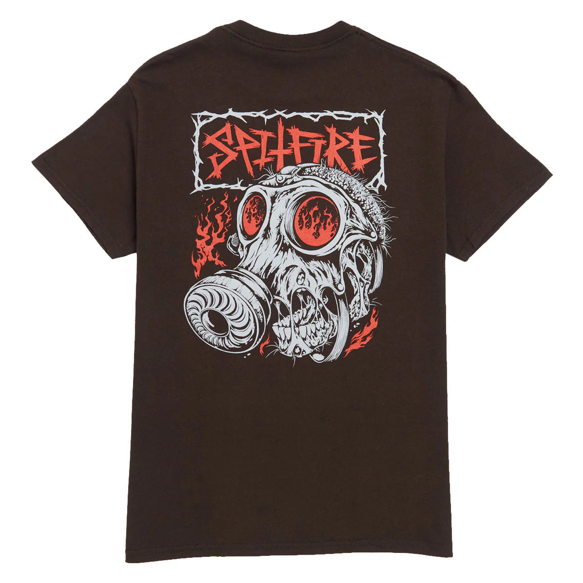 Spitfire Shirt Gas Mask Dark Chocolate