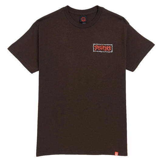 Spitfire Shirt Gas Mask Dark Chocolate