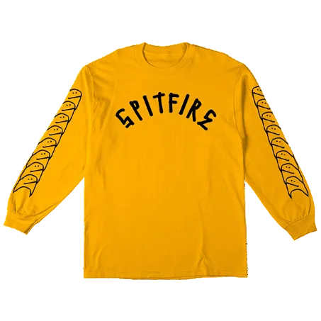Spitfire Shirt Gonz Shmoo Sleeve Long Sleeve Gold