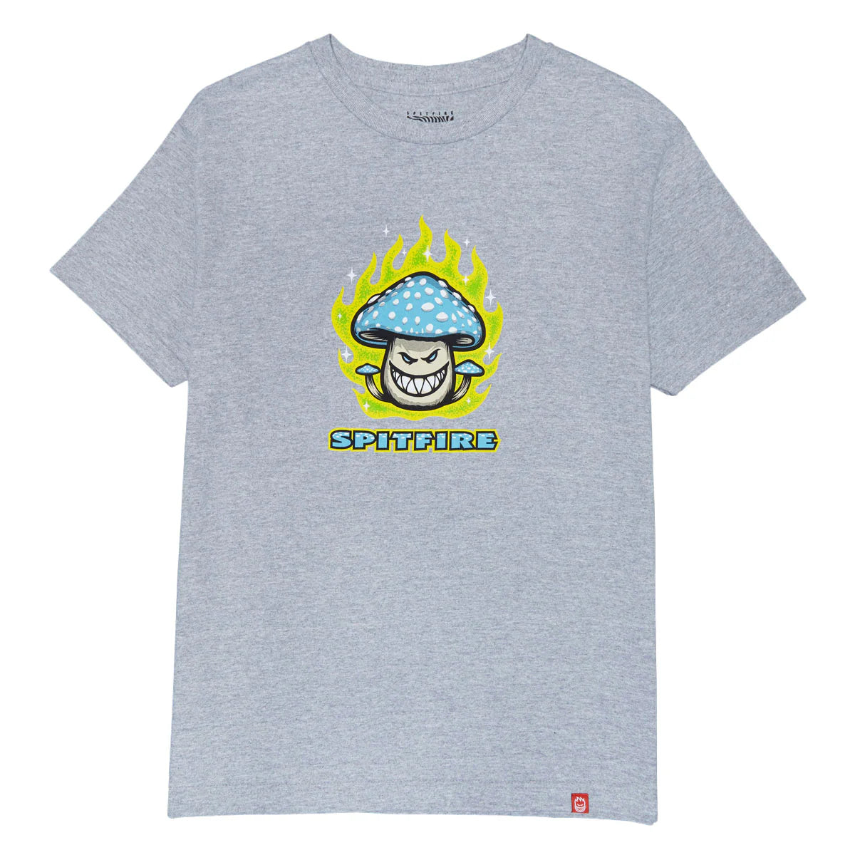 Spitfire Shirt Mushroom Bighead Heather Grey
