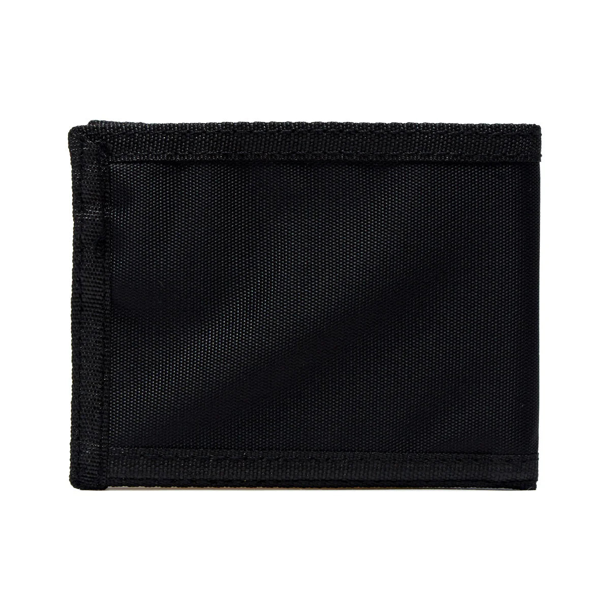 Black wallet on a white background