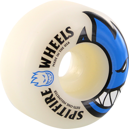 Skateboard wheel with 'Wheels' and 'Splitface' branding on a white background