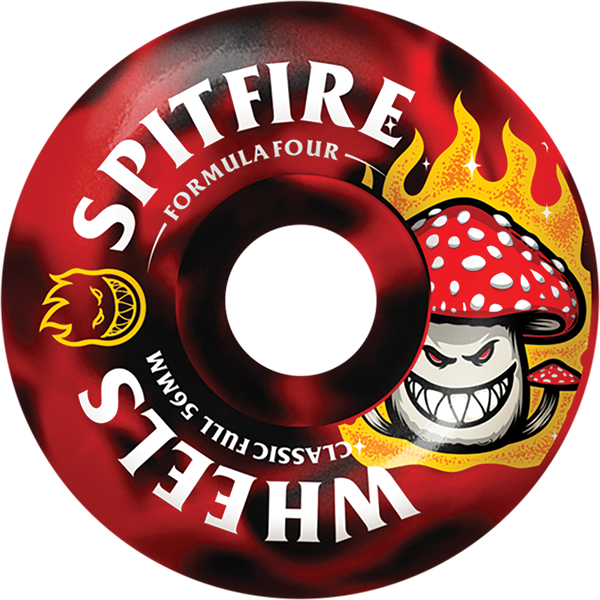 Spitfire Wheels Classics Full 56mm 99A Shroom Bighead Red Black