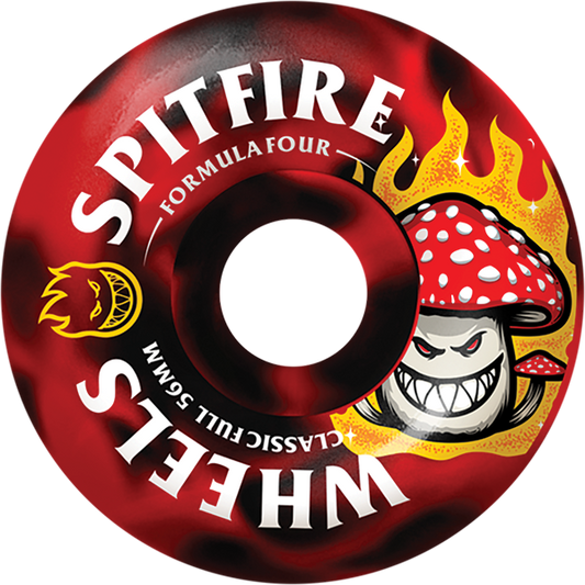 Spitfire Wheels Classics Full 56mm 99A Shroom Bighead Red Black