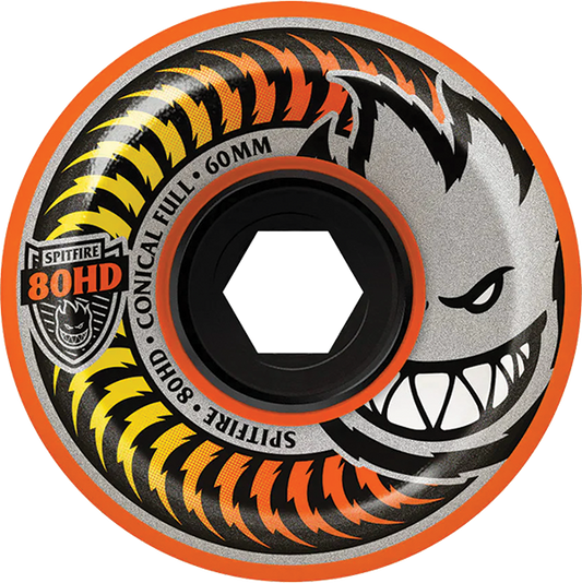 Spitfire Wheels Conical Full 60mm 80HD Fade Orange