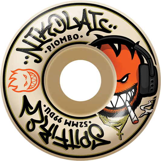 Spitfire Wheels Formula 4 Classics 52mm 99A Piombo