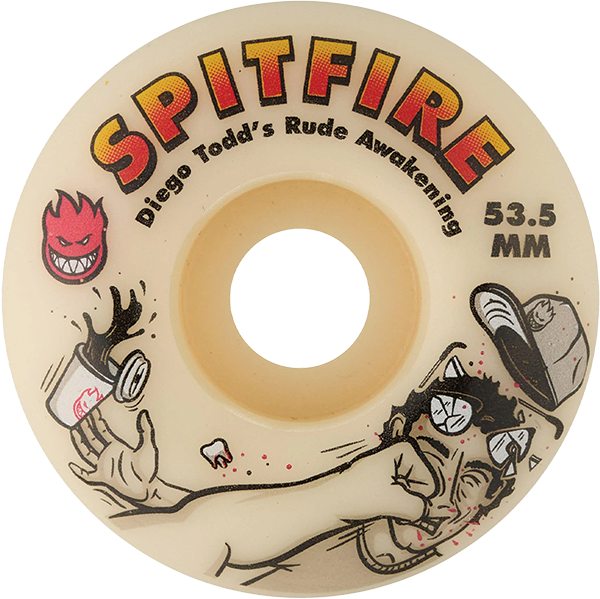 Spitfire Wheels Formula 4 Classics 53.5mm 99A Todd Rude Awakening