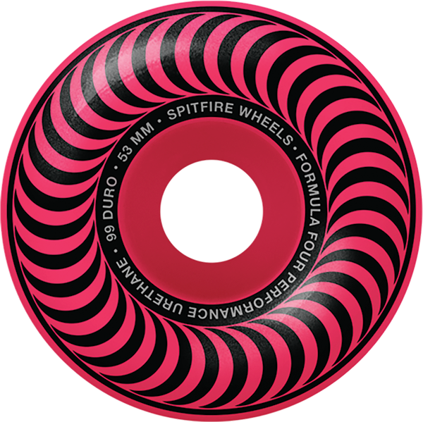 Spitfire Wheels Formula 4 Classics 53mm 99A Neon Pink