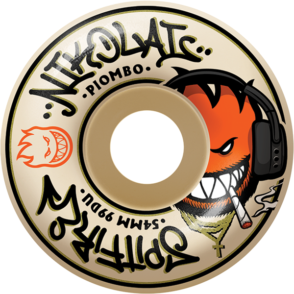Spitfire Wheels Formula 4 Classics 54mm 99A Piombo