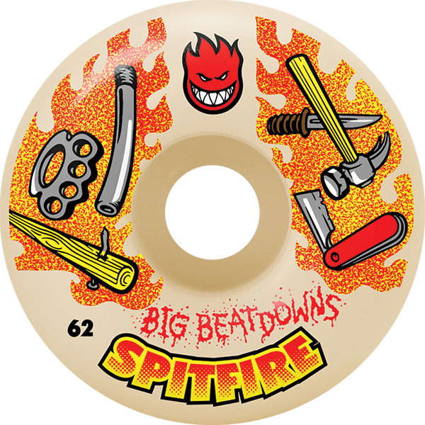 Spitfire Wheels Formula 4 Classics 62mm 99A Big Beatdown