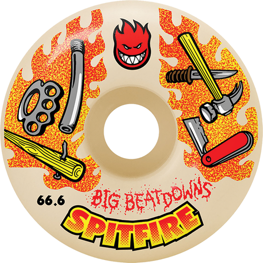 Spitfire Wheels Formula 4 Classics 66.6mm 99A Big Beatdown