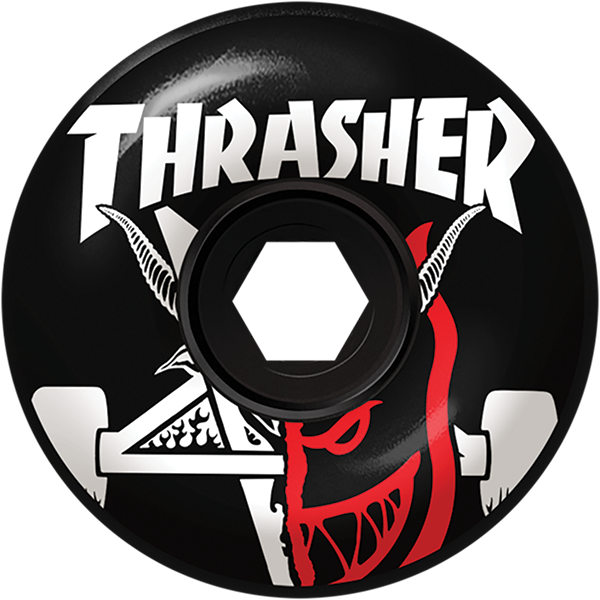 Spitfire Wheels Formula 4 Classics Full 56mm 80HD Thrasher Thrash and Burn Black