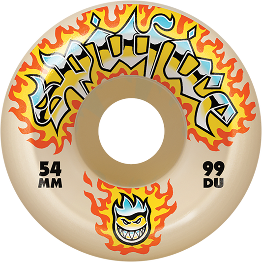 Spitfire Wheels Formula 4 Conical Full 56mm 99A Chrome Venom