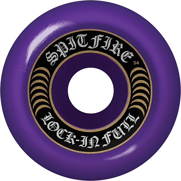 Spitfire Wheels Formula 4 Lock Ins Full 54mm 99A Purple