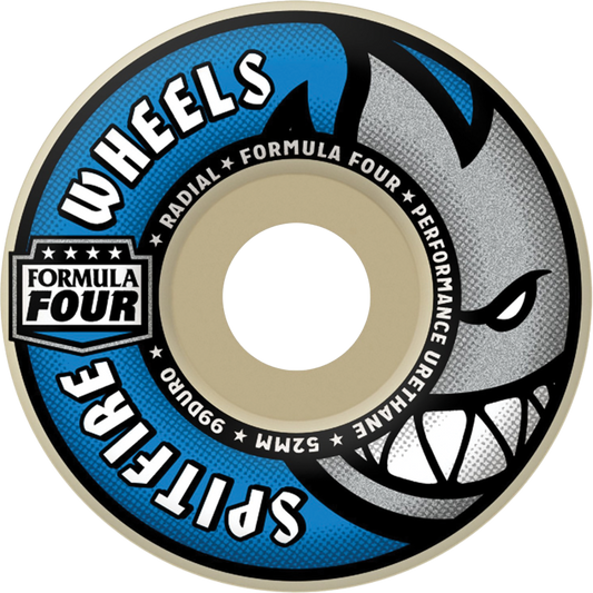 Spitfire Wheels Formula 4 Radial 52mm 99A