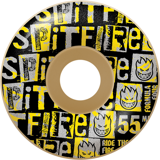 Spitfire Wheels Formula 4 Radial 55mm 99A Ransom